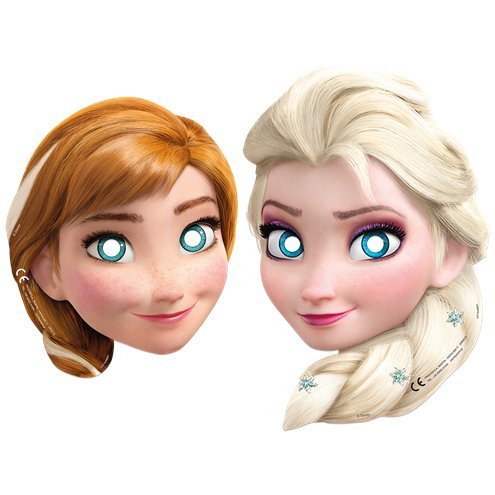 Disney Frozen Wind Spirit Paper Masks(6PK)