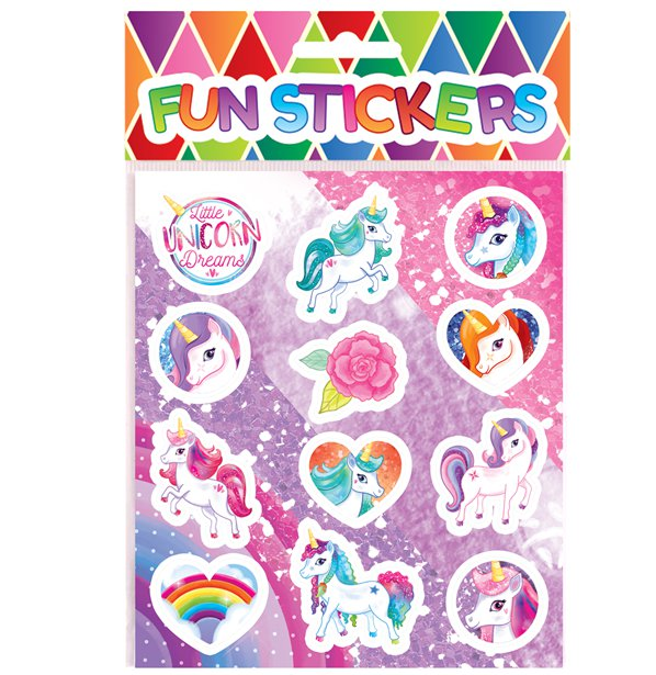 Unicorn Stickers (per sheet)