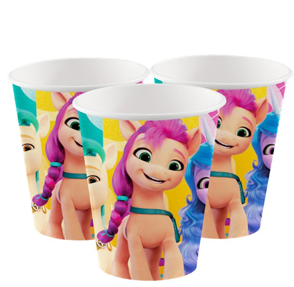 My Little Pony Paper Cups – 250ml (8pk)