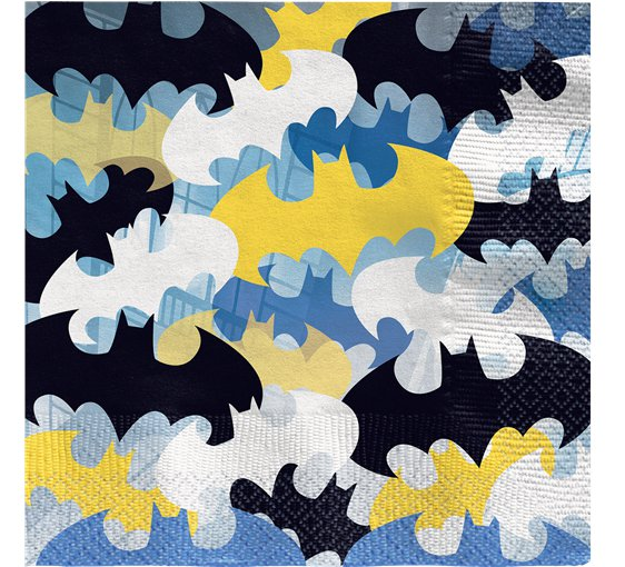 Batman Paper Napkins – 33cm (16pk)