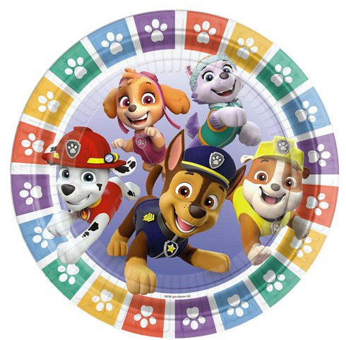 Paw Patrol Paper Plates – 23cm (8pk)