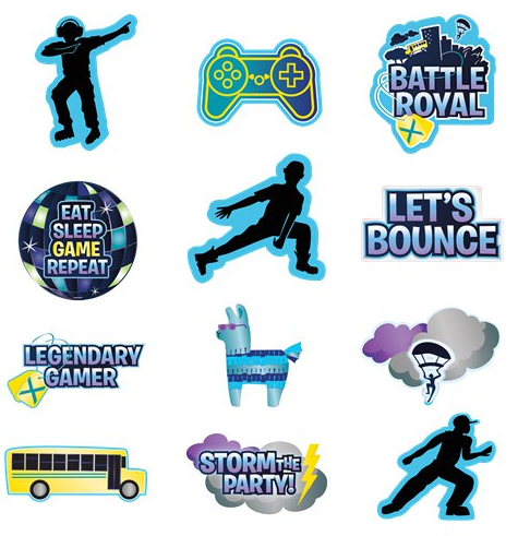 Battle Royal Cutouts (12pk)