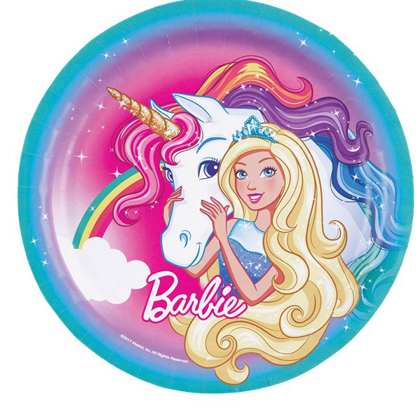 Barbie Dreamtopia Paper Plates – 23cm (8pk)