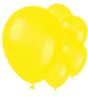 Yellow Latex Balloons – 11″ (10pk)