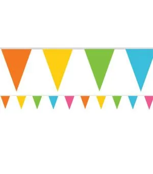 Multicoloured Paper Bunting – 4.5m